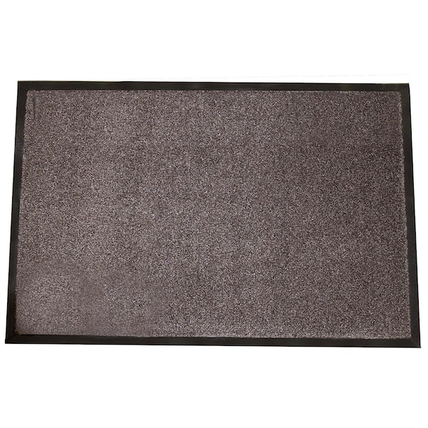 Esteras Tikar Wipe-N-Walk Entrance Mat, 4 x 6 in. - Brown ES2566428 - main
